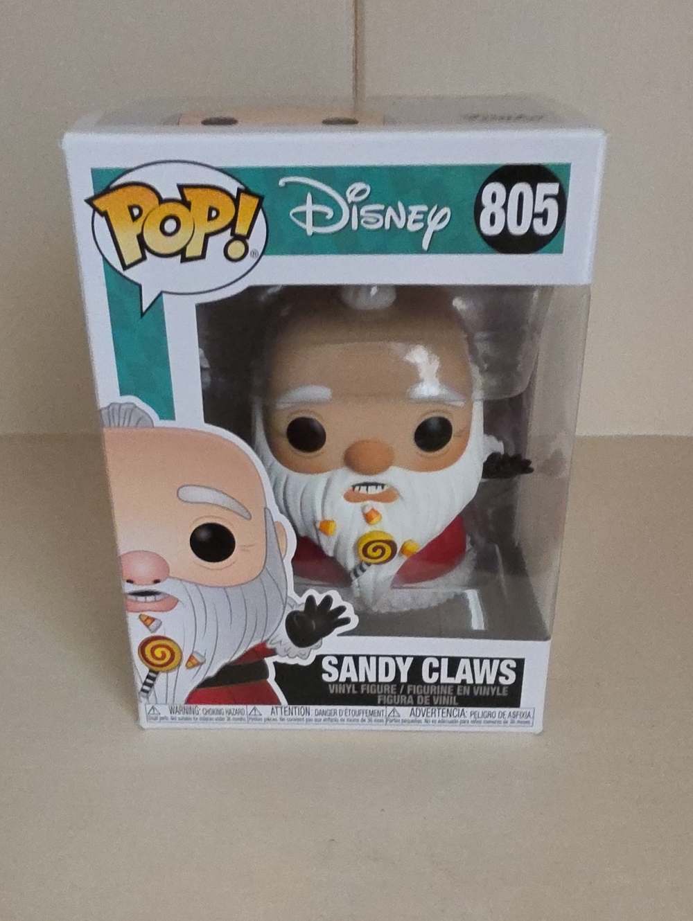Funko Sandy Claws Vinyl Figure - White, Red, Tan
